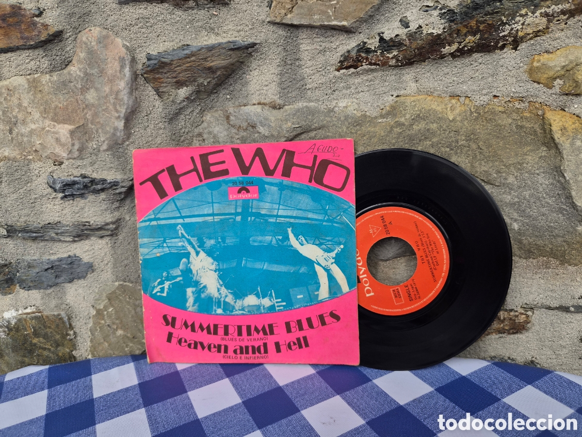 Discos de vinilo: ANTIGUO EP THE WHO SUMMERTIME BLUES ORIGINAL