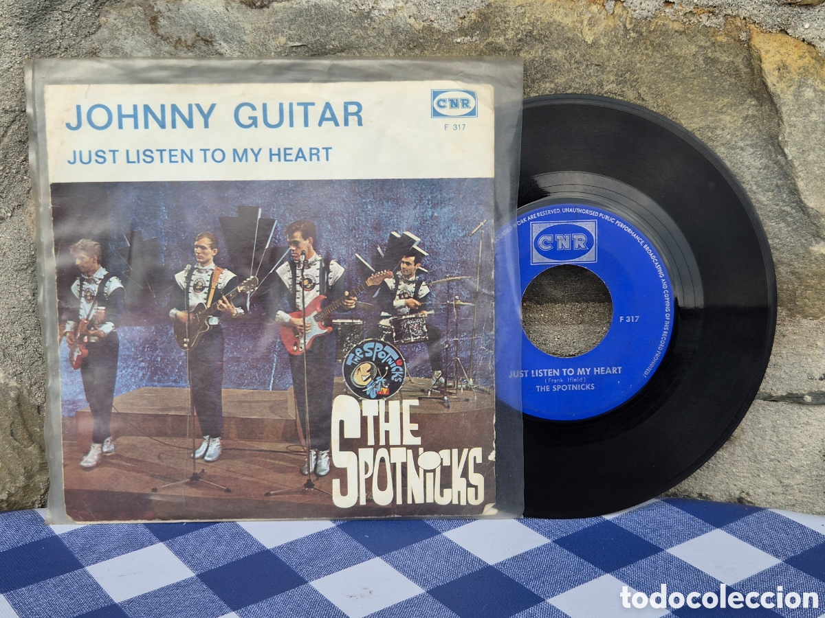 Discos de vinilo: ANTIGUO EP THE SPOTNICKS JOHNNY GUITAR ORIGINAL