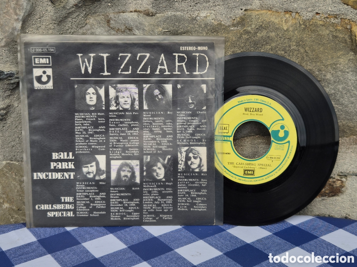 Discos de vinilo: ANTIGUO EP WIZZARD BALL PARK INCIDENT ORIGINAL