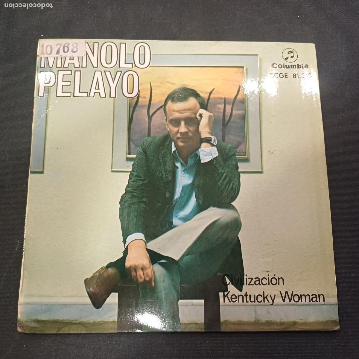 Discos de vinilo: MANOLO PELAYO/CIVILIZACION/SINGLE.