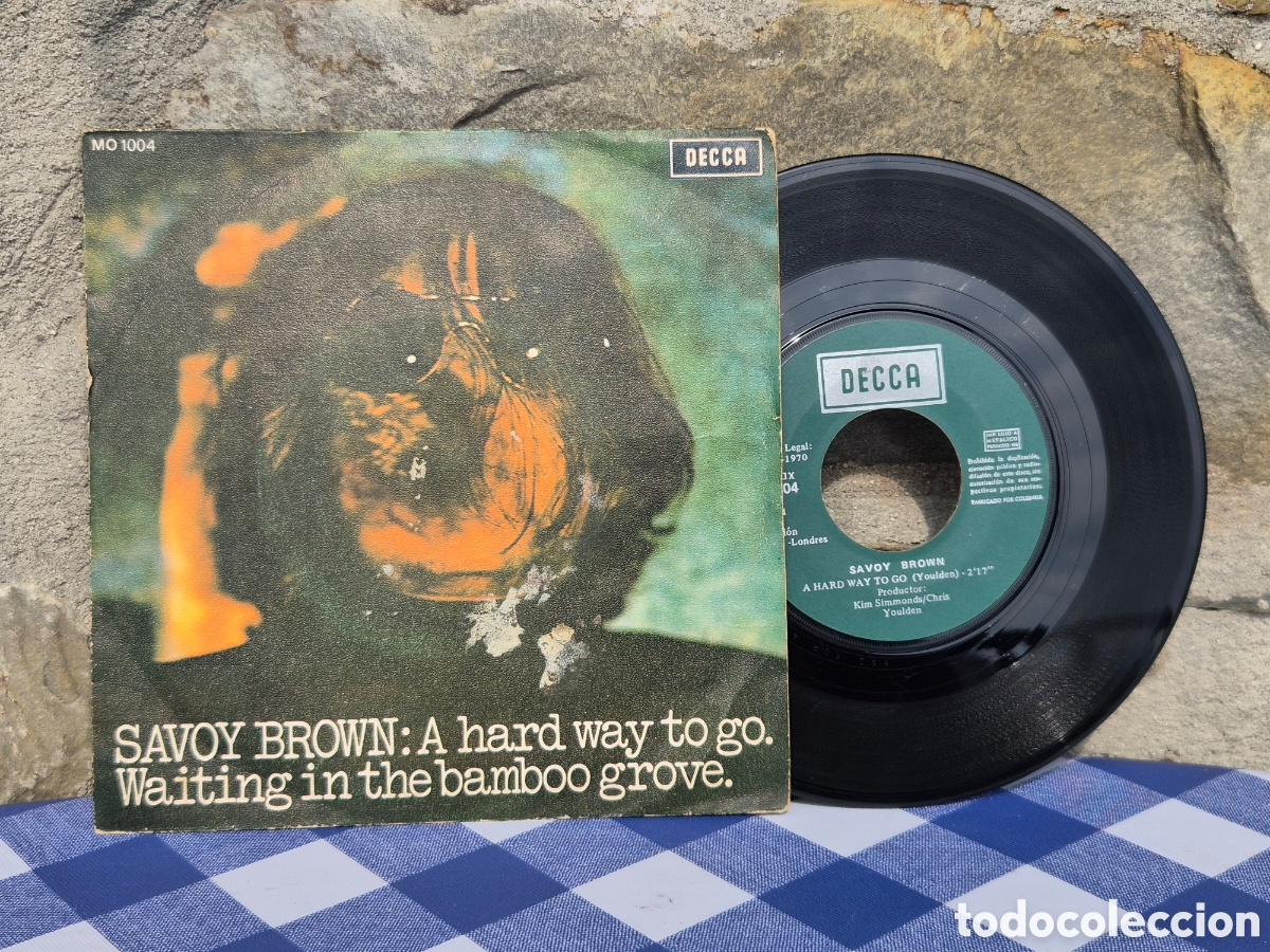 Dischi in vinile: ANTIGUO EP SAVOY BROWN A HARD WAY TO GO ORIGINAL