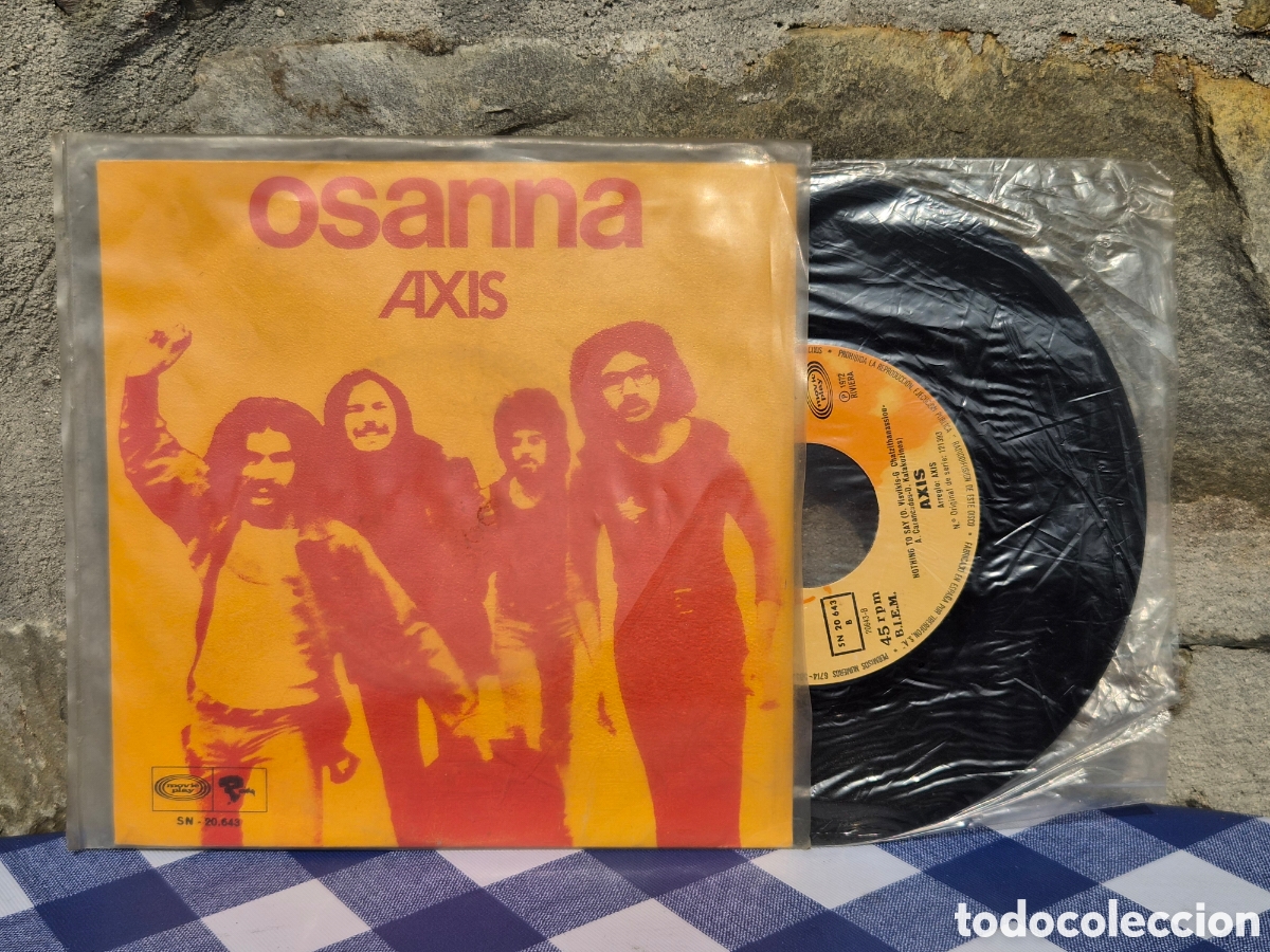 Discos de vinilo: ANTIGUO EP OSANNA AXIS ORIGINAL