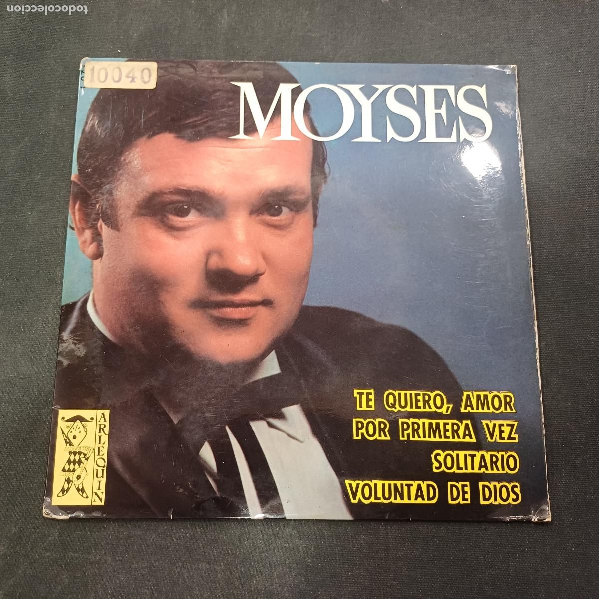 Discos de vinilo: MOYSES/TE QUIERO AMOR/SINGLE. - Foto 1
