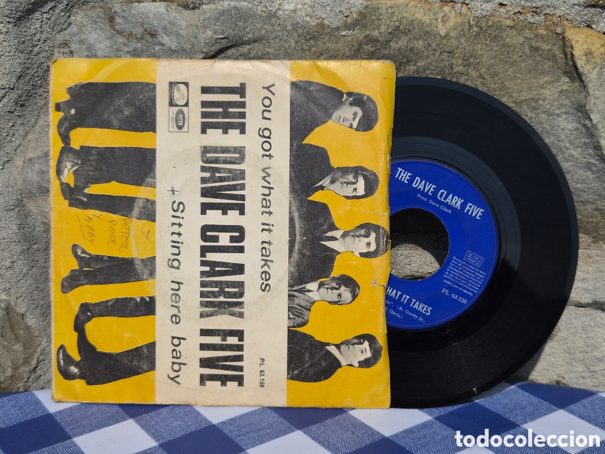 Discos de vinilo: ANTIGUO EP THE DAVE CLARK FIVE SITTING HERE BABY ORIGINAL