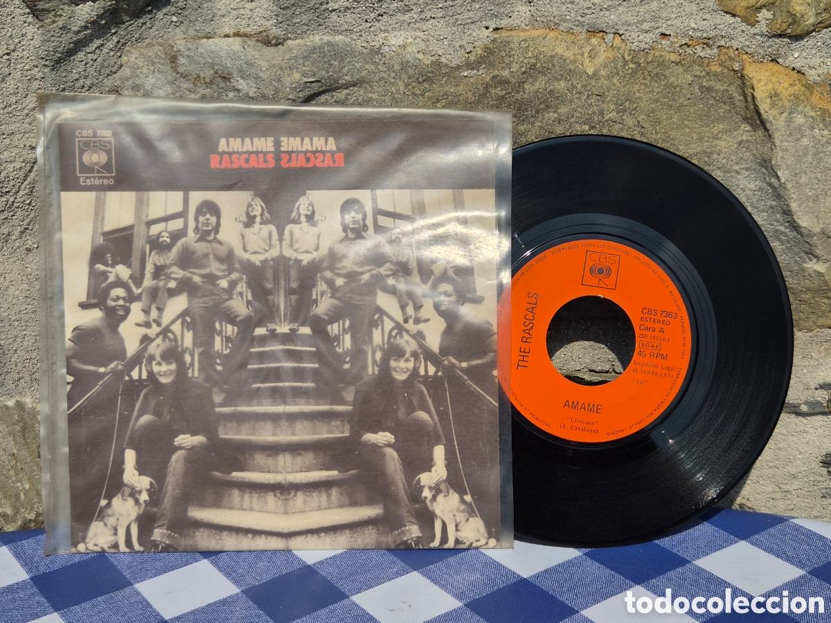 Discos de vinilo: ANTIGUO EP THE RASCALS AMAME ORIGINAL