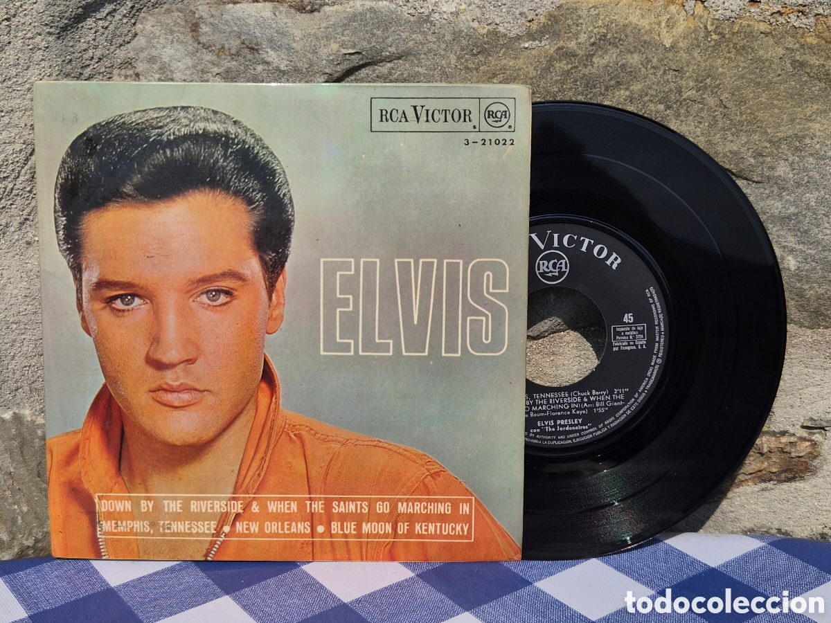 Discos de vinilo: ANTIGUO EP ELVIS PRESLEY ORIGINAL