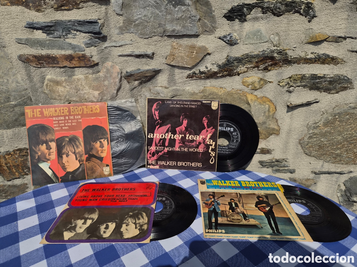 Discos de vinilo: ANTIGUO EP THE WALKER BROTHERS LOTE DE 4 ORIGINALES