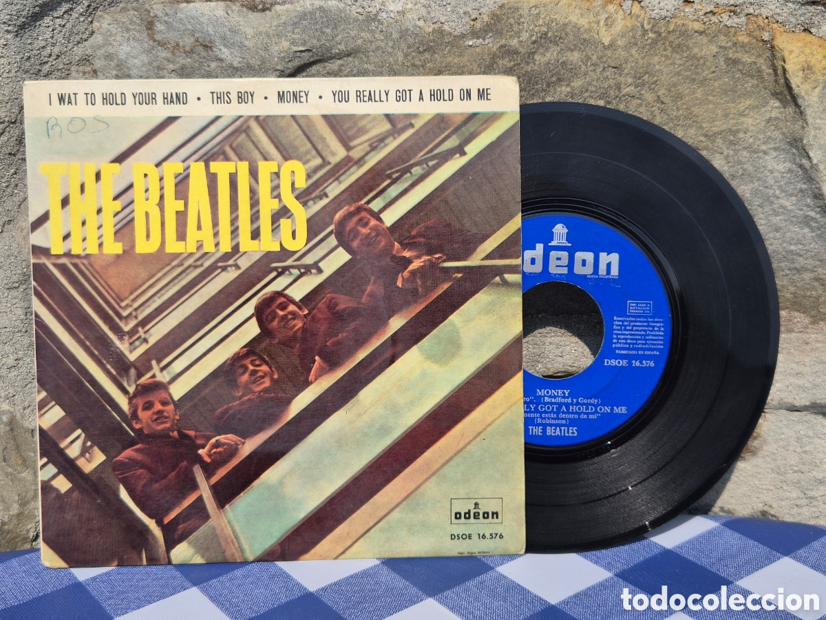 Discos de vinilo: ANTIGUO EP THE BEATLES I WAT TO HOLD HAND ORIGINAL