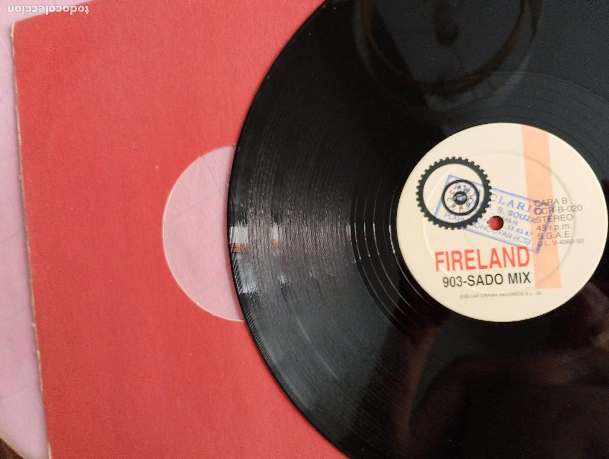 Discos de vinilo: Fireland &ndash; 903, 1992 techno - Foto 2