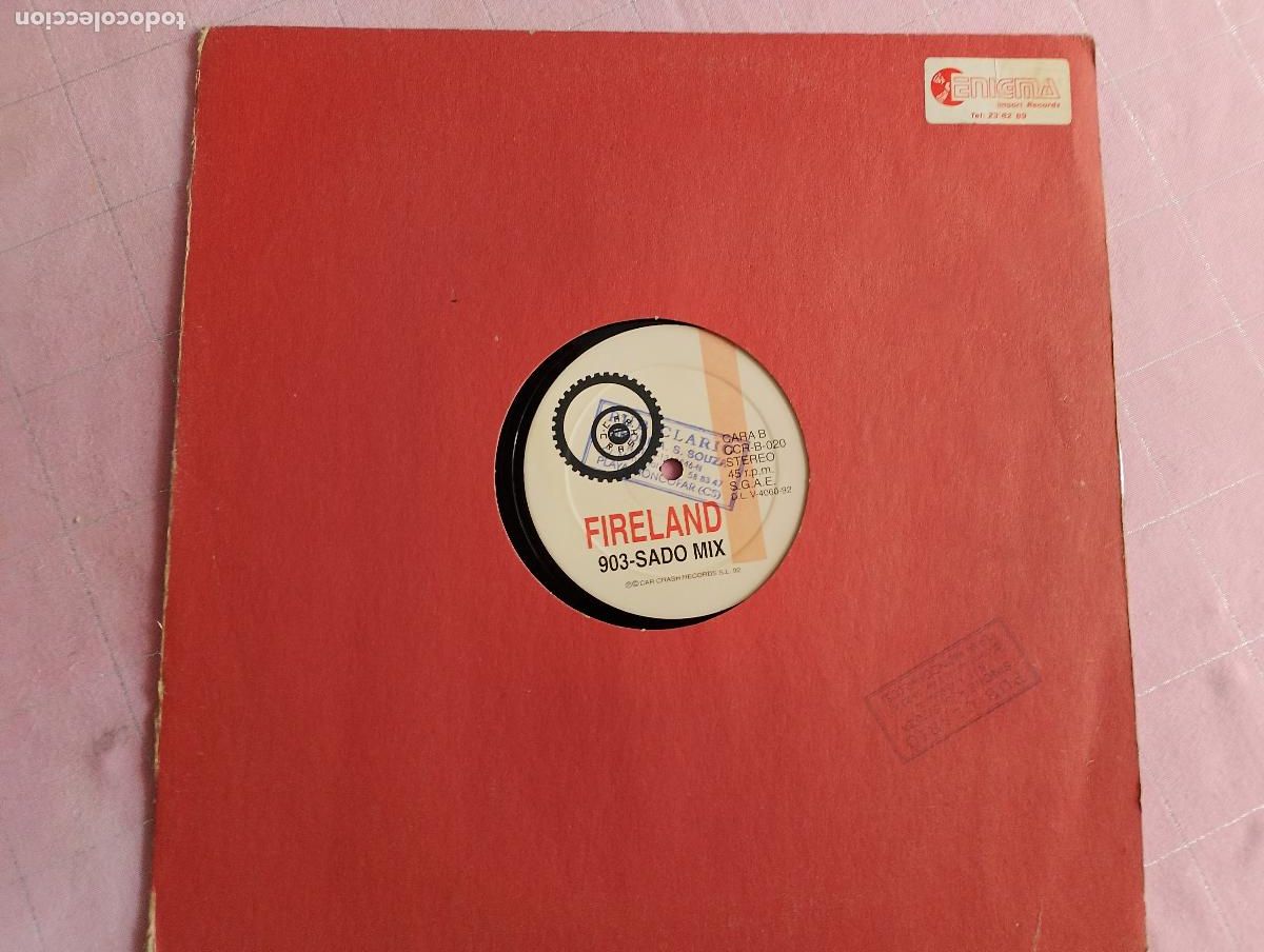 Discos de vinilo: Fireland &ndash; 903, 1992 techno - Foto 1