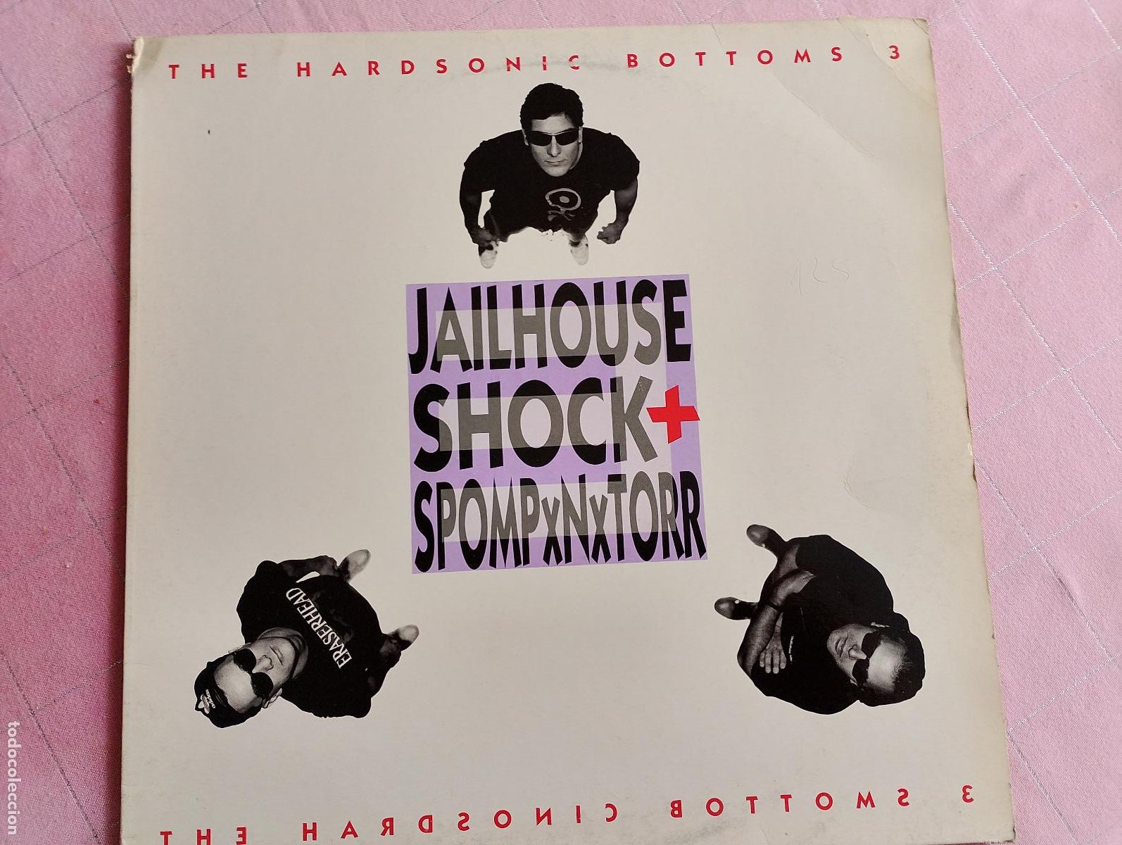 Discos de vinilo: The Hardsonic Bottoms 3 &ndash; Jailhouse Shock / Stompxnxtorr,1990