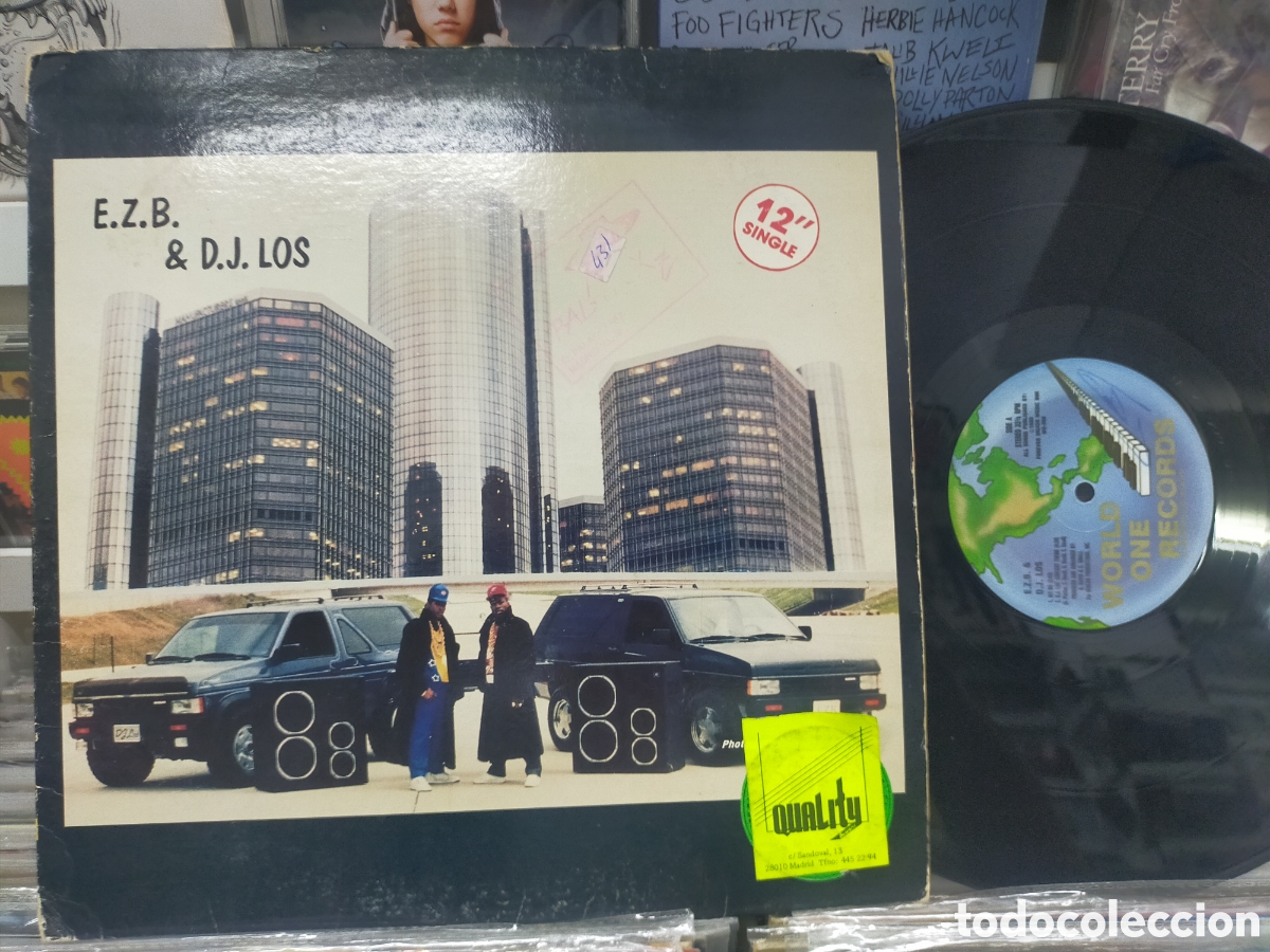Discos de vinilo: E.Z.B. & D.J. LOS MAXI HIT ME U.S.A. 1988 - Foto 1