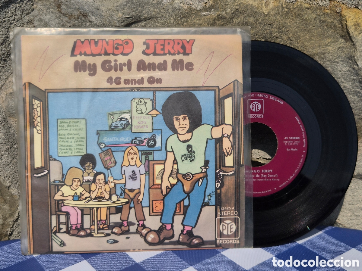 Discos de vinilo: ANTIGUO EP MUNGO JERRY MY GIRL AND ME ORIGINAL