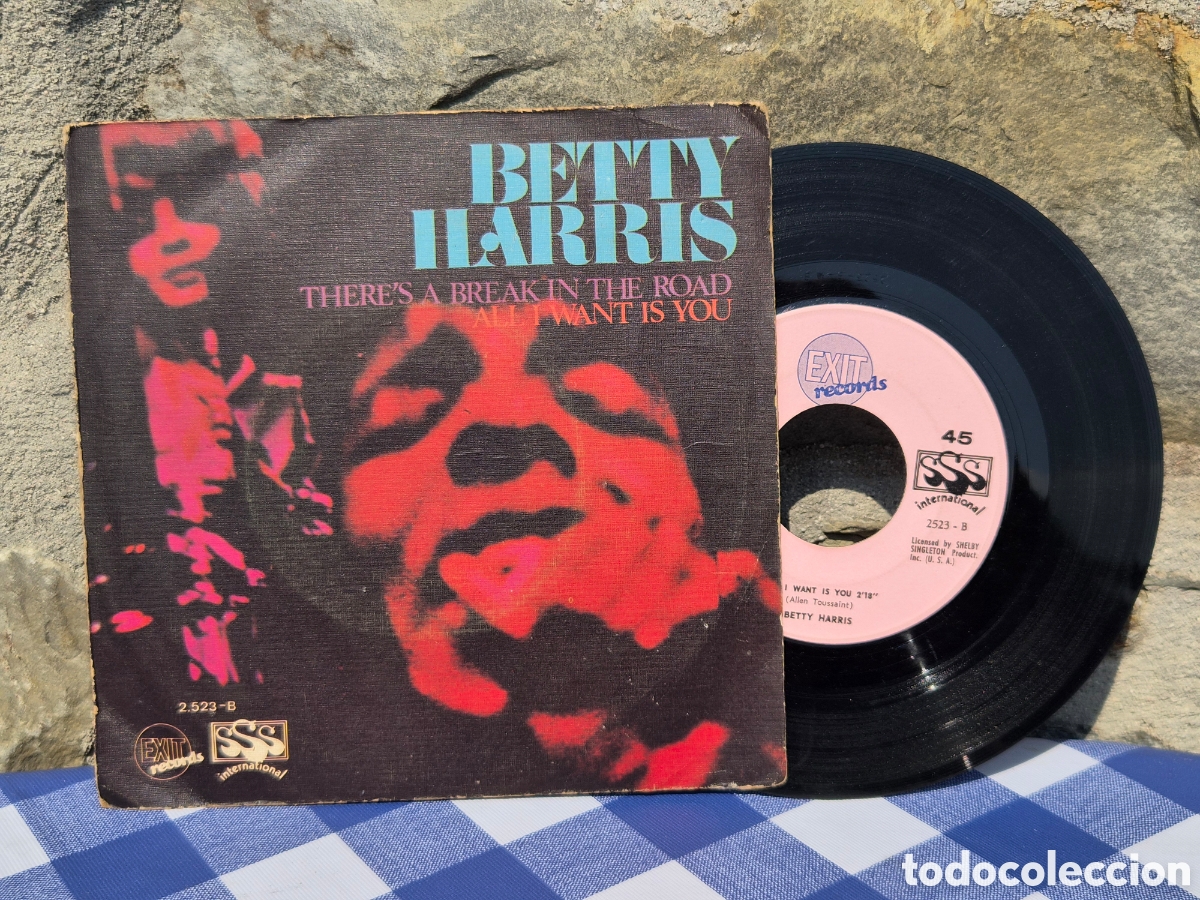 Discos de vinilo: ANTIGUO EP BETTY HARRIS ALL I WANT IS YOU ORIGINAL