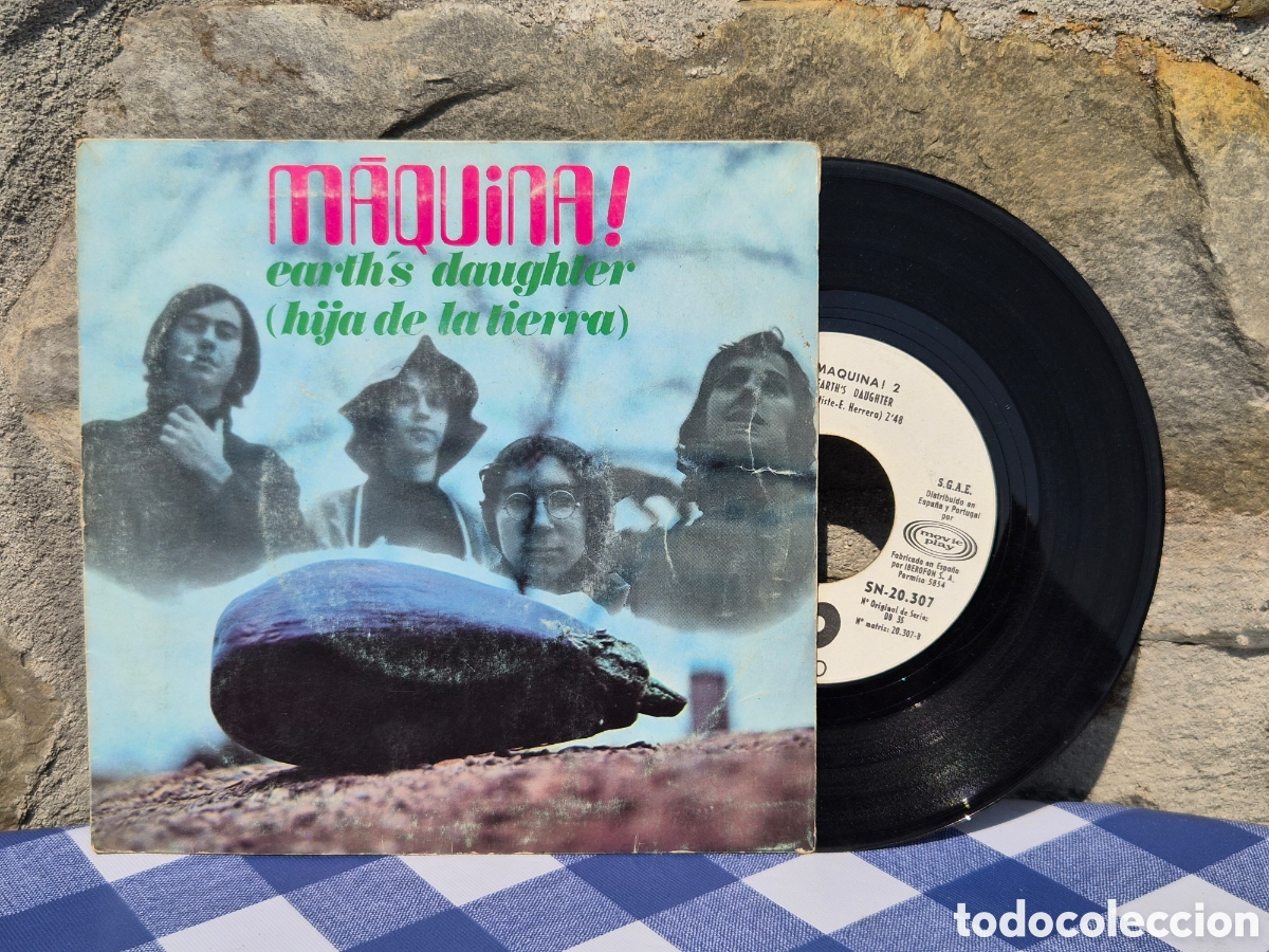 Discos de vinilo: ANTIGUO EP MAQUINA! EARTH'S DAUGHTER ORIGINAL