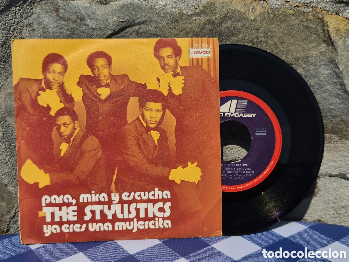 Discos de vinilo: ANTIGUO EP THE STYLISTICS YA ERES UNA MUJERCITA ORIGINAL