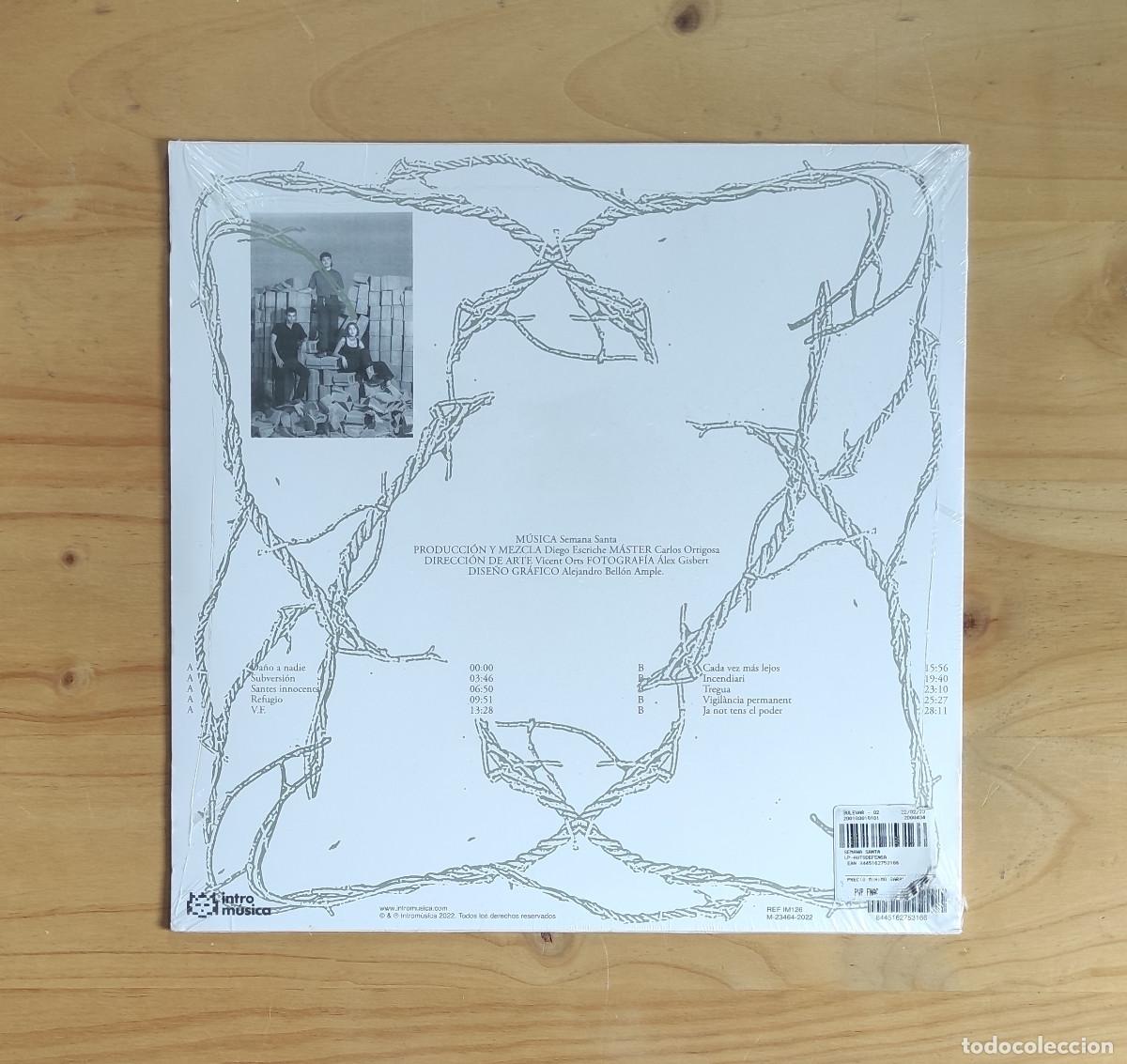 Discos de vinilo: Autodefensa - Semana santa (2023 ) LP - Foto 2