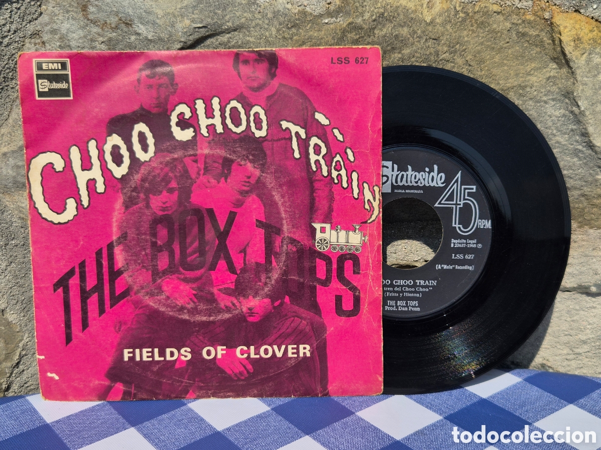 Discos de vinilo: ANTIGUO EP THE BOX TOPS CHOO CHOO TRAIN ORIGINAL
