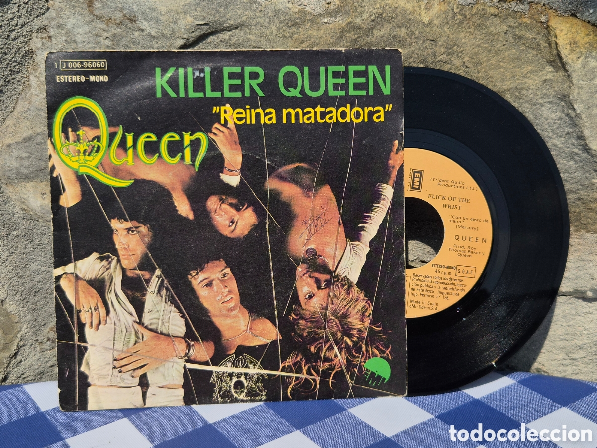 Discos de vinilo: ANTIGUO EP QUEEN KILLER QUEEN ORIGINAL