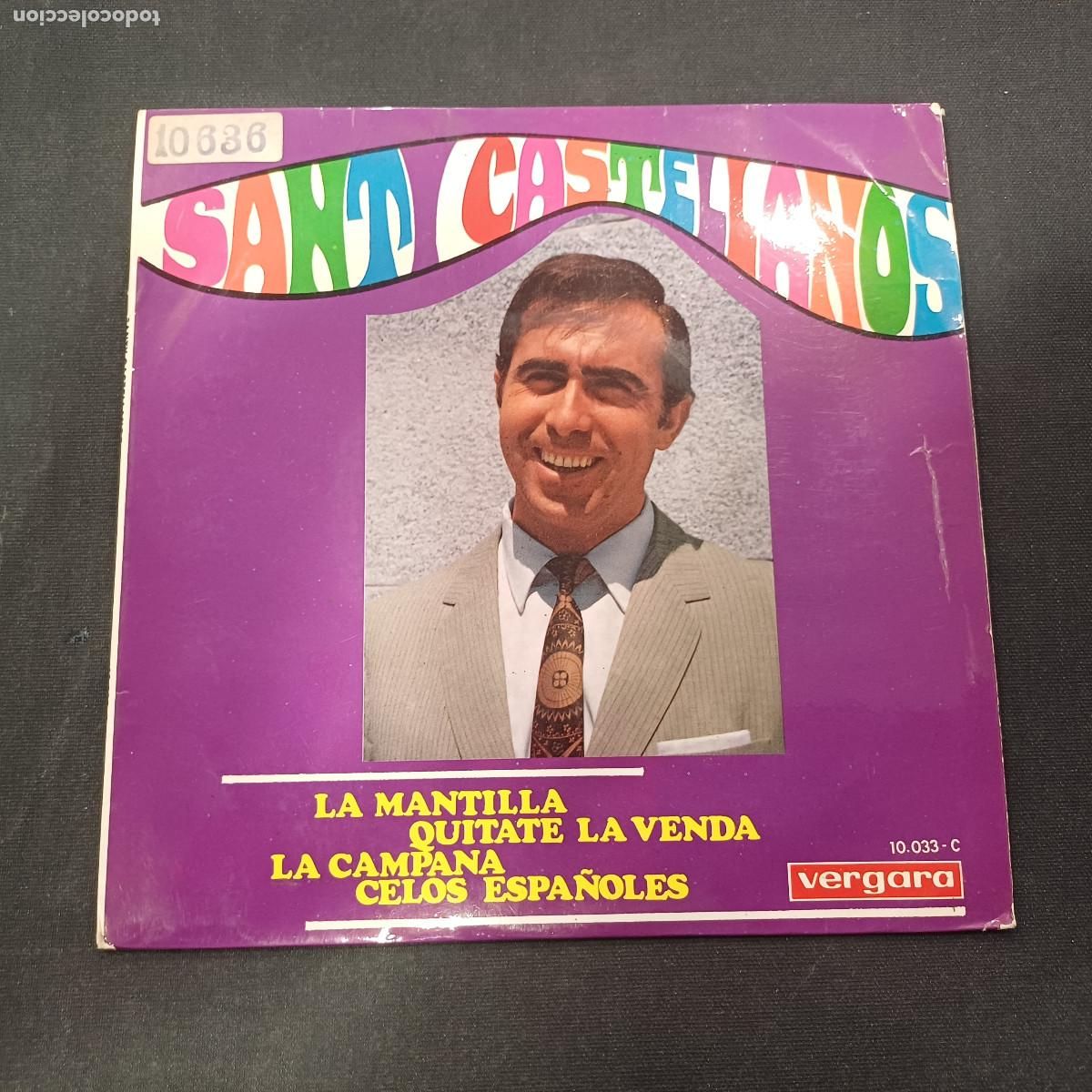 Discos de vinilo: SANTI CASTELLANOS/LA MANTILLA/SINGLE.