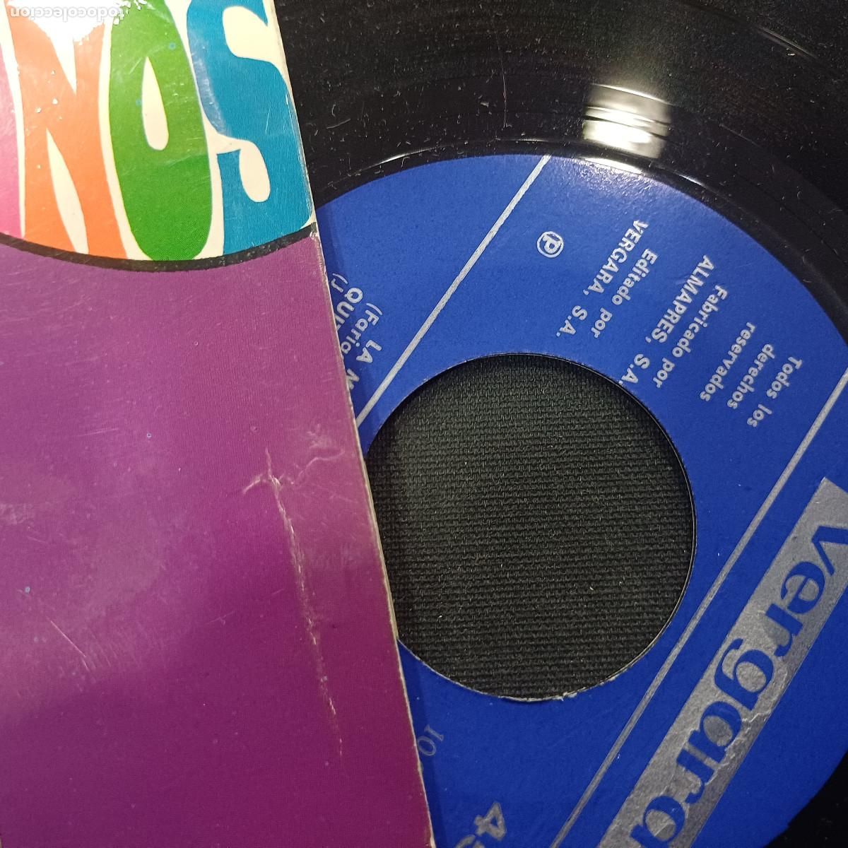 Discos de vinilo: SANTI CASTELLANOS/LA MANTILLA/SINGLE. - Foto 2