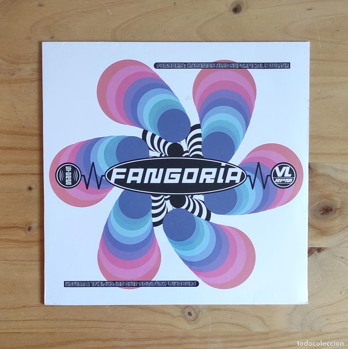 Discos de vinilo: Fangoria - Hagamos algo superficial y vulgar (1990) 12' SG