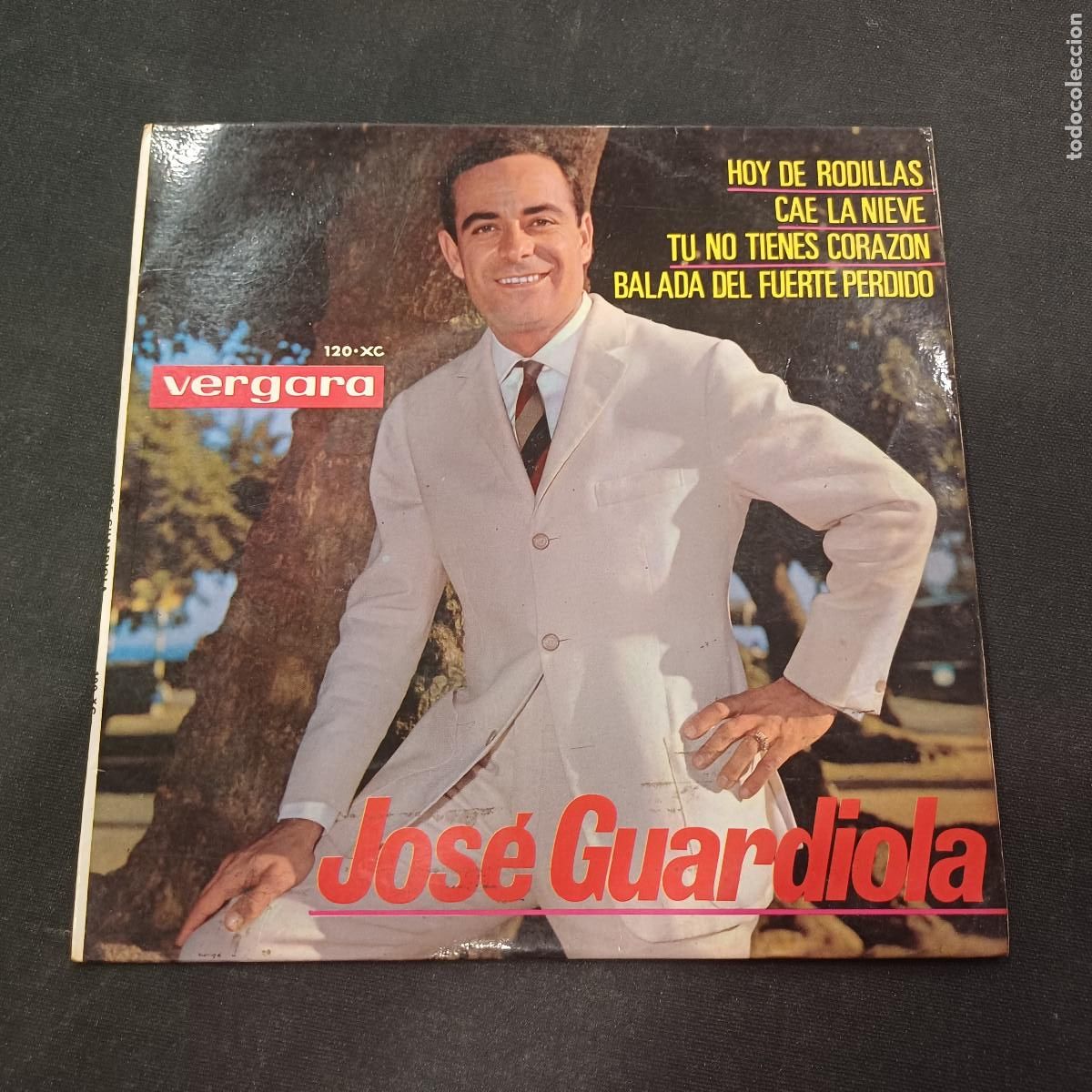 Discos de vinilo: JOSE GUARDIOLA/HOY DE RODILLAS/SINGLE.