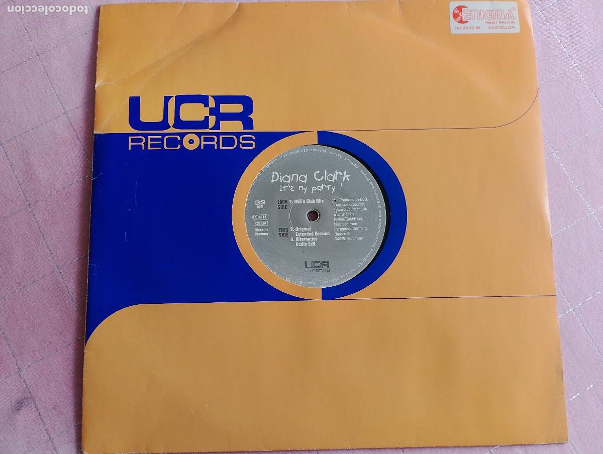Discos de vinilo: Diana Clark &ndash; Its My Party!,1994 - Foto 1