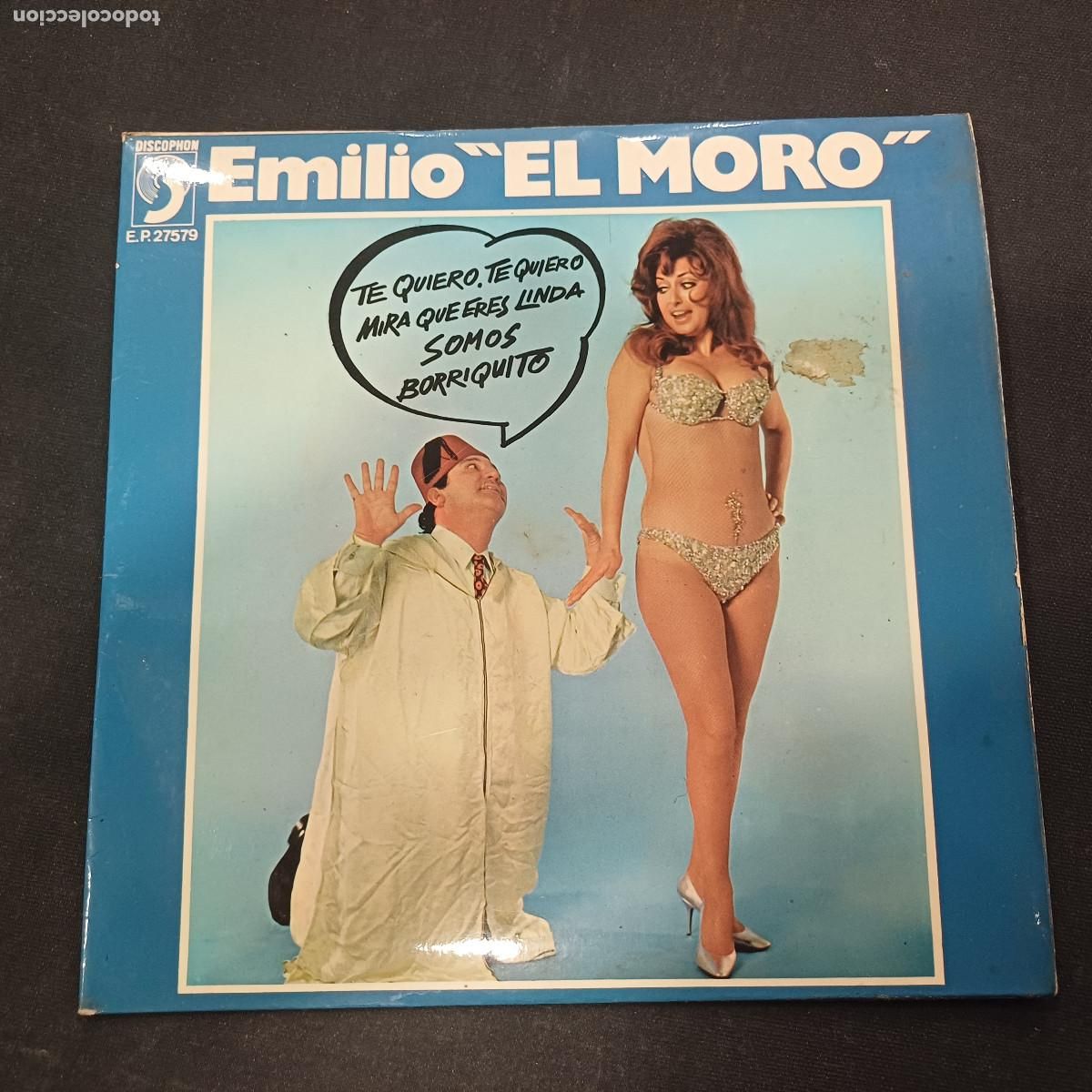 Discos de vinilo: EMILIO EL MORO/TE QUIERO TE QUIERO/SINGLE. - Foto 1