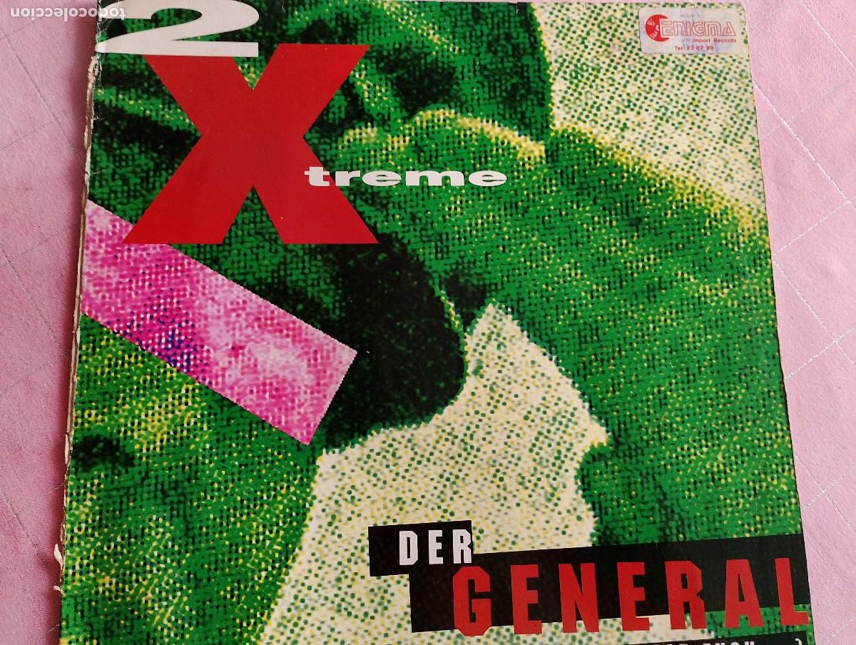 Discos de vinilo: 2 X-Treme &lrm;&ndash; Der General (Bewegt Euch 1992, mirar fotos y comentario