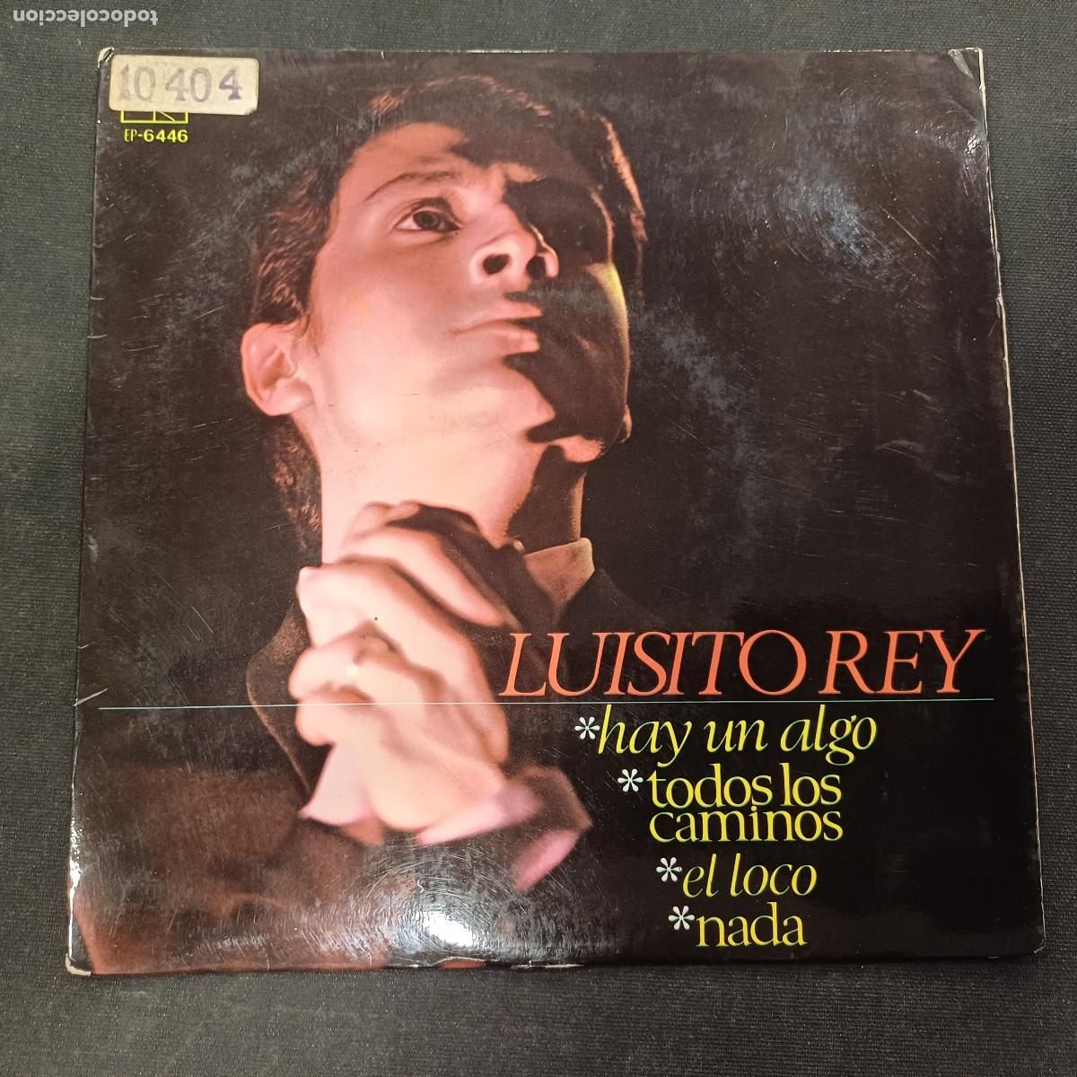 Discos de vinilo: LUISITO REY/HAY UN ALGO/SINGLE. - Foto 1