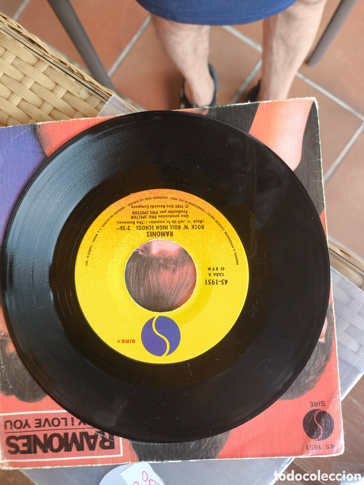 Discos de vinilo: Single de ramones.lote R.n.144 - Foto 4