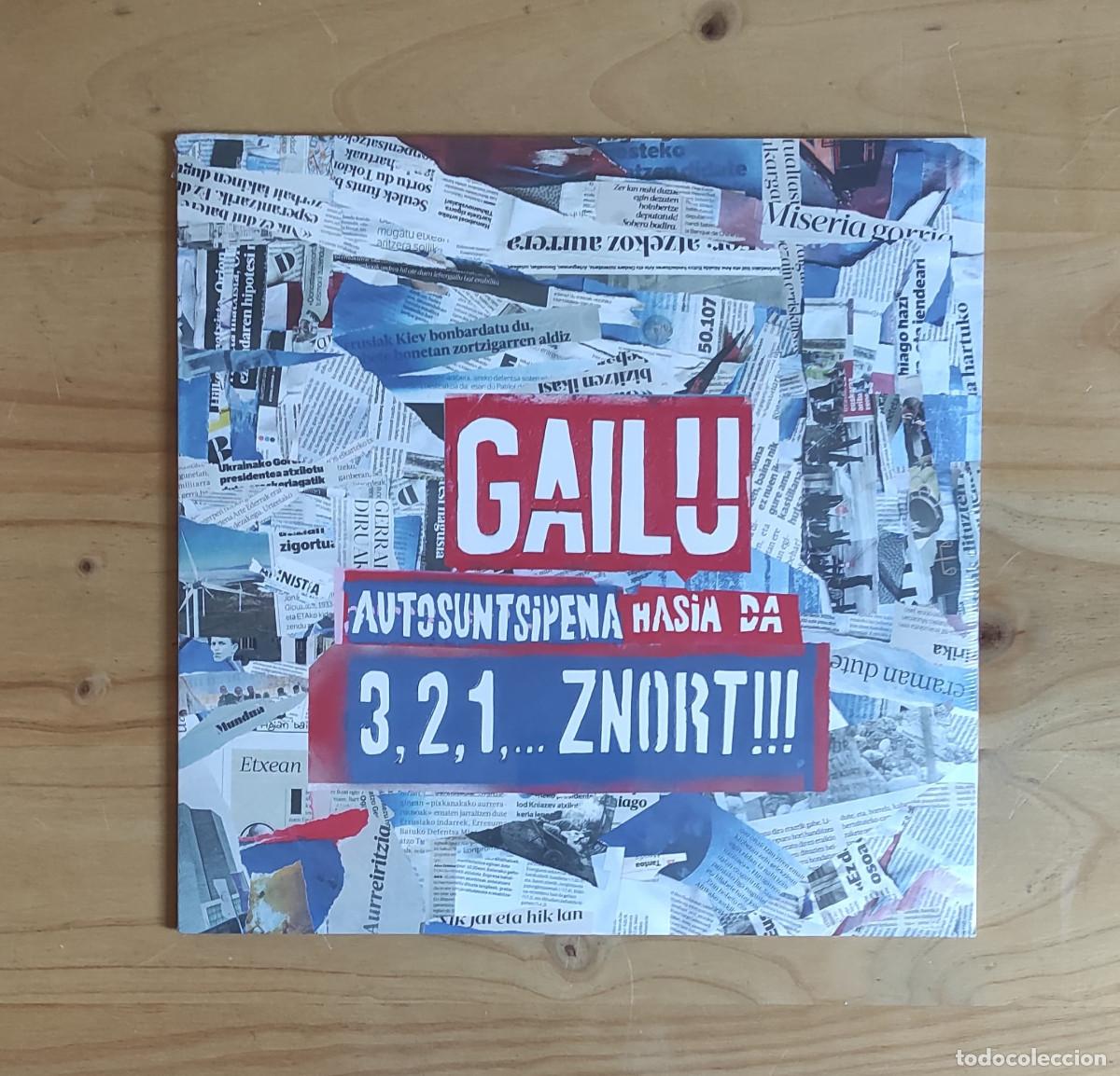 Discos de vinilo: Gailu - Autosuntsipena Hasia Da 3,2,1...Znort!!! (2023) LP