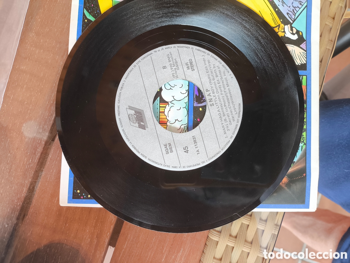 Discos de vinilo: Single de snaps.lote.S.n.125 - Foto 3