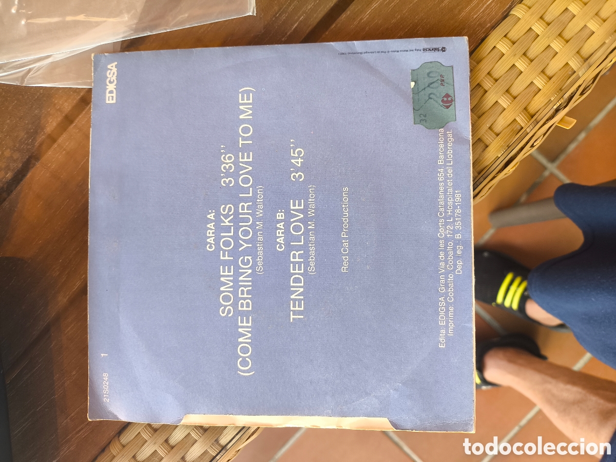 Discos de vinilo: Single de atreet boys.lote.S.n.191 - Foto 2