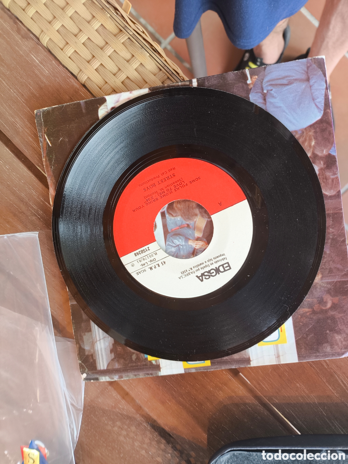 Discos de vinilo: Single de atreet boys.lote.S.n.191 - Foto 3
