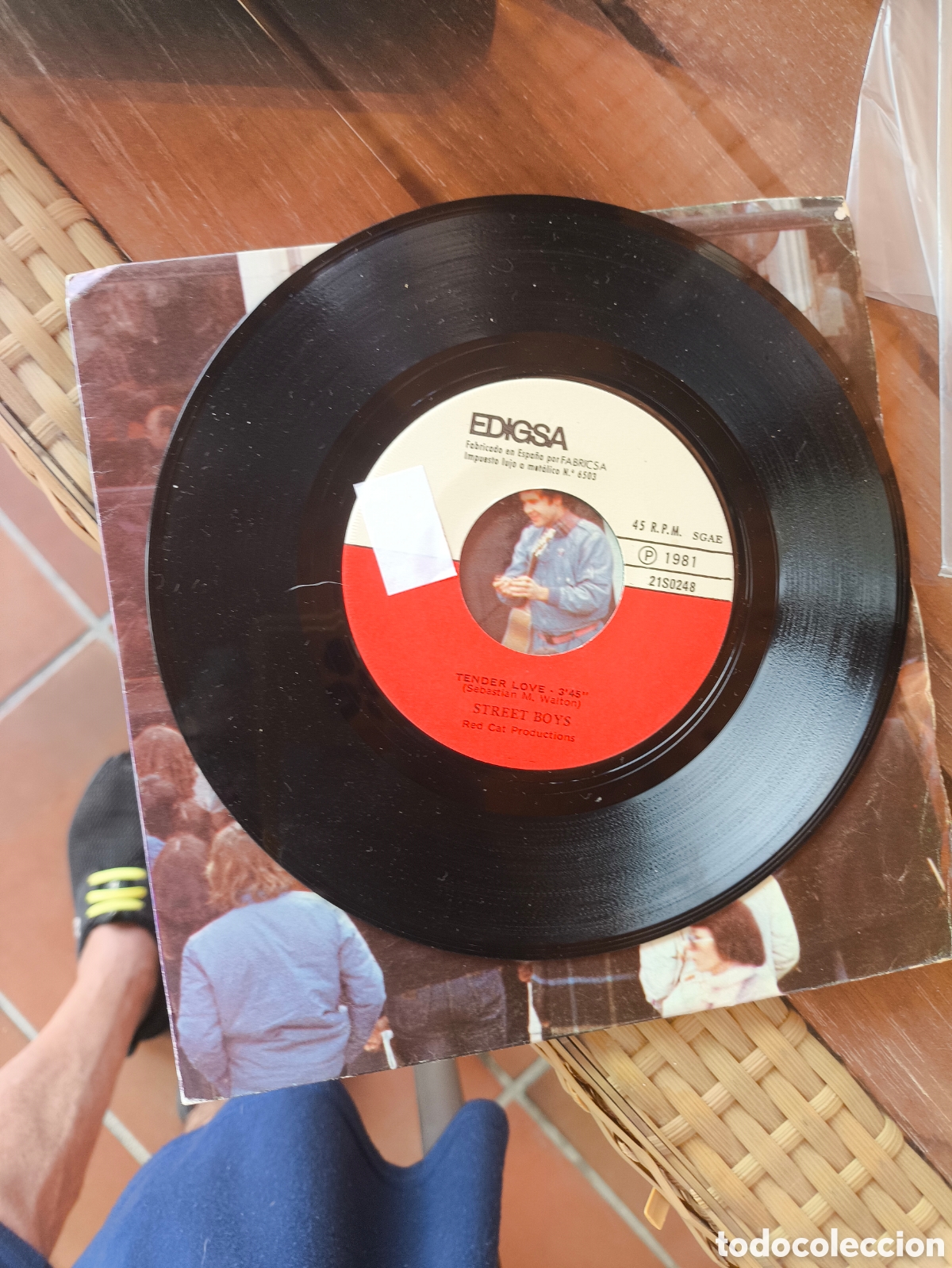 Discos de vinilo: Single de atreet boys.lote.S.n.191 - Foto 4