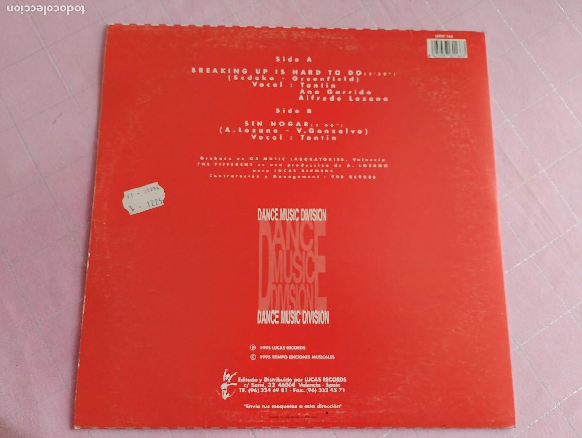 Discos de vinilo: The Different &ndash; Breaking Up Is Hard To Do - Foto 4