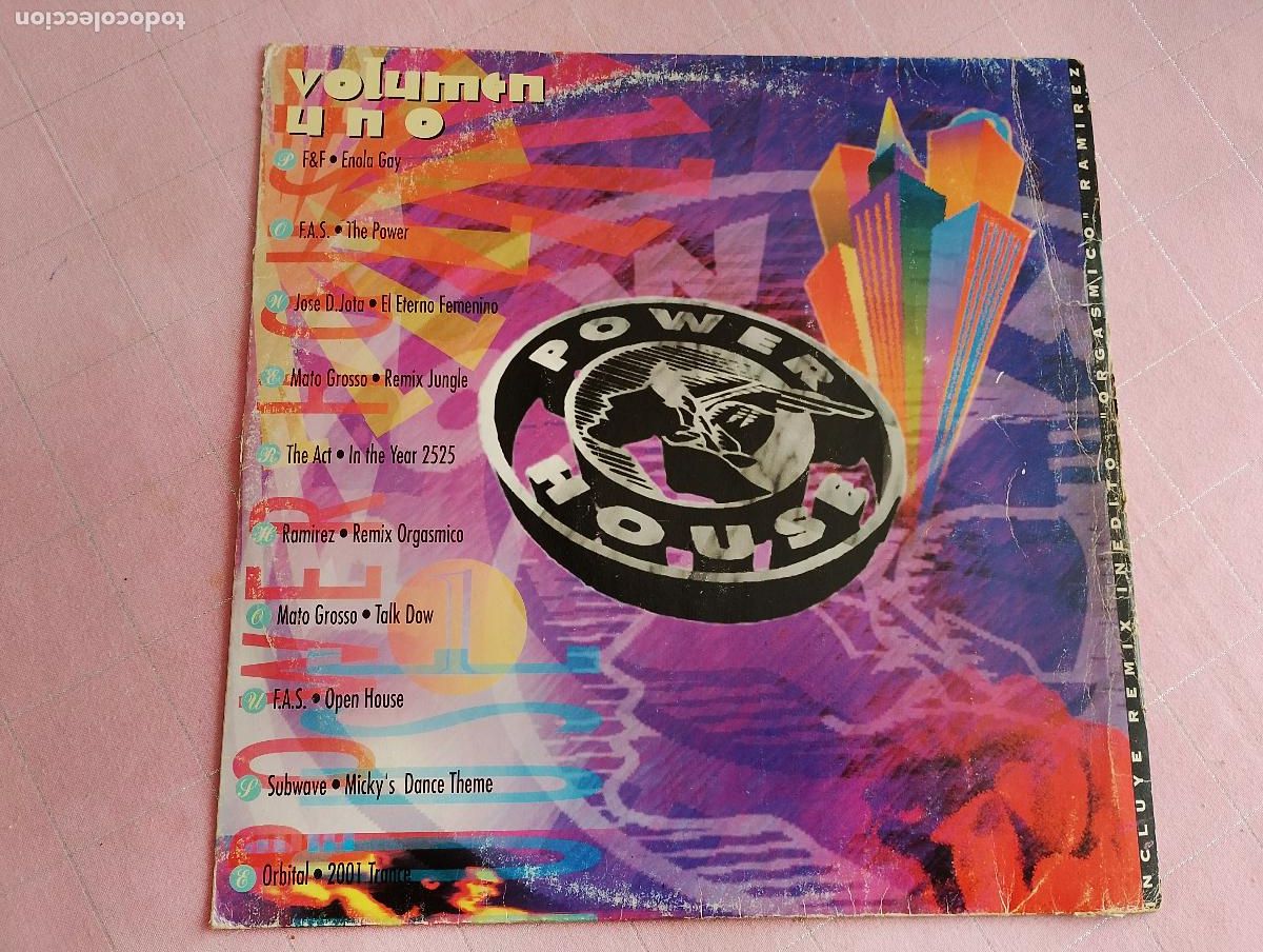 Discos de vinilo: Power House Volumen Uno 1993 - Foto 4