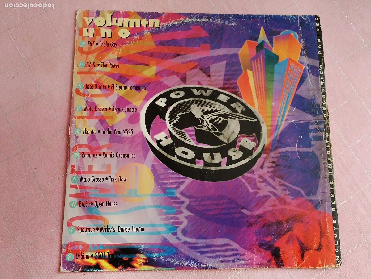 Discos de vinilo: Power House Volumen Uno 1993 - Foto 1