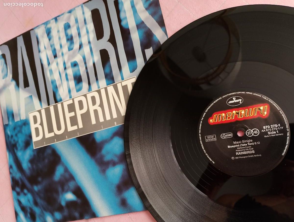 Discos de vinilo: Rainbirds &ndash; Blueprint (Take Two), 1987 - Foto 2