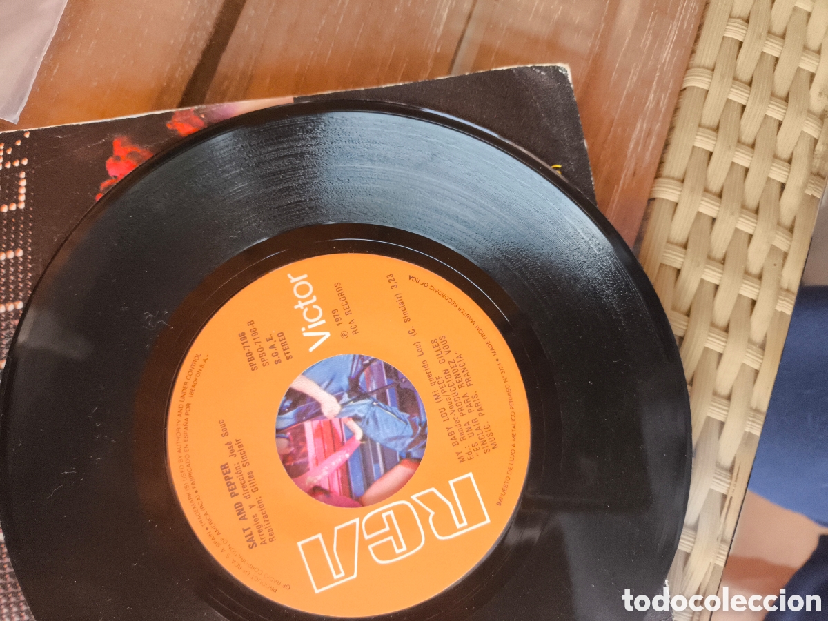 Discos de vinilo: Single de snap.lote.S.n.191 - Foto 4