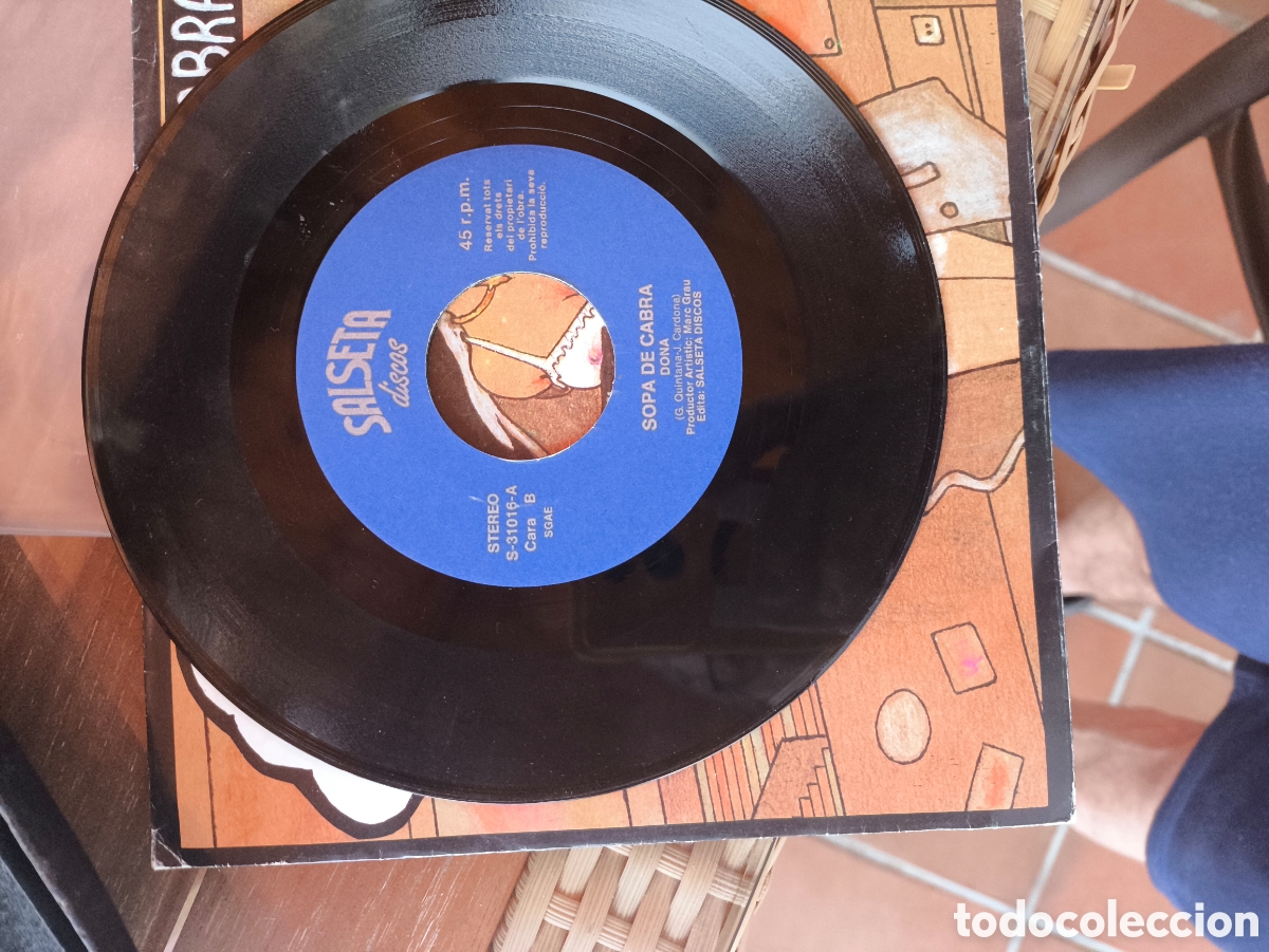 Discos de vinilo: Single de sopa de cabra.lote.S.n.131 - Foto 3