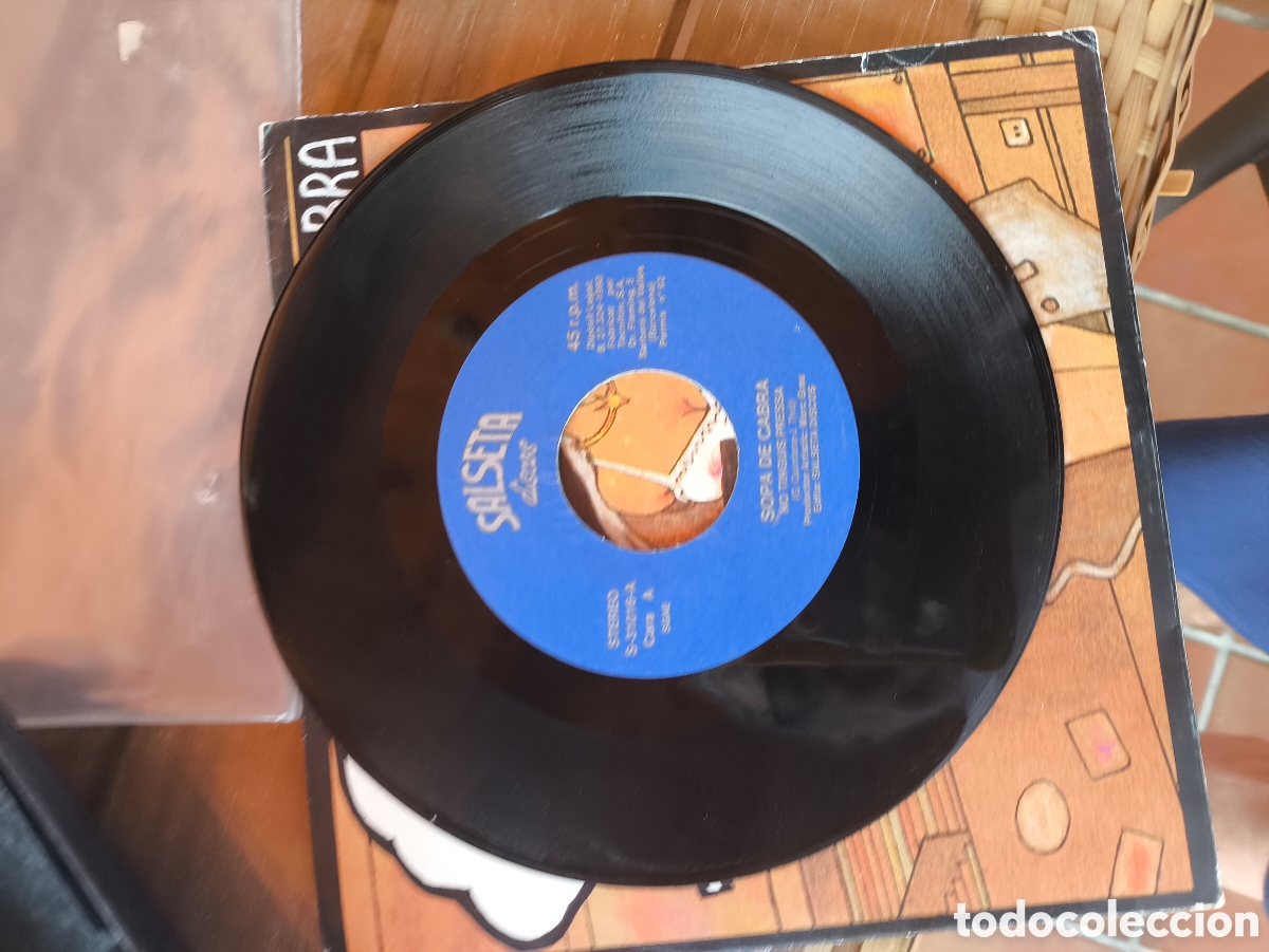 Discos de vinilo: Single de sopa de cabra.lote.S.n.131 - Foto 4