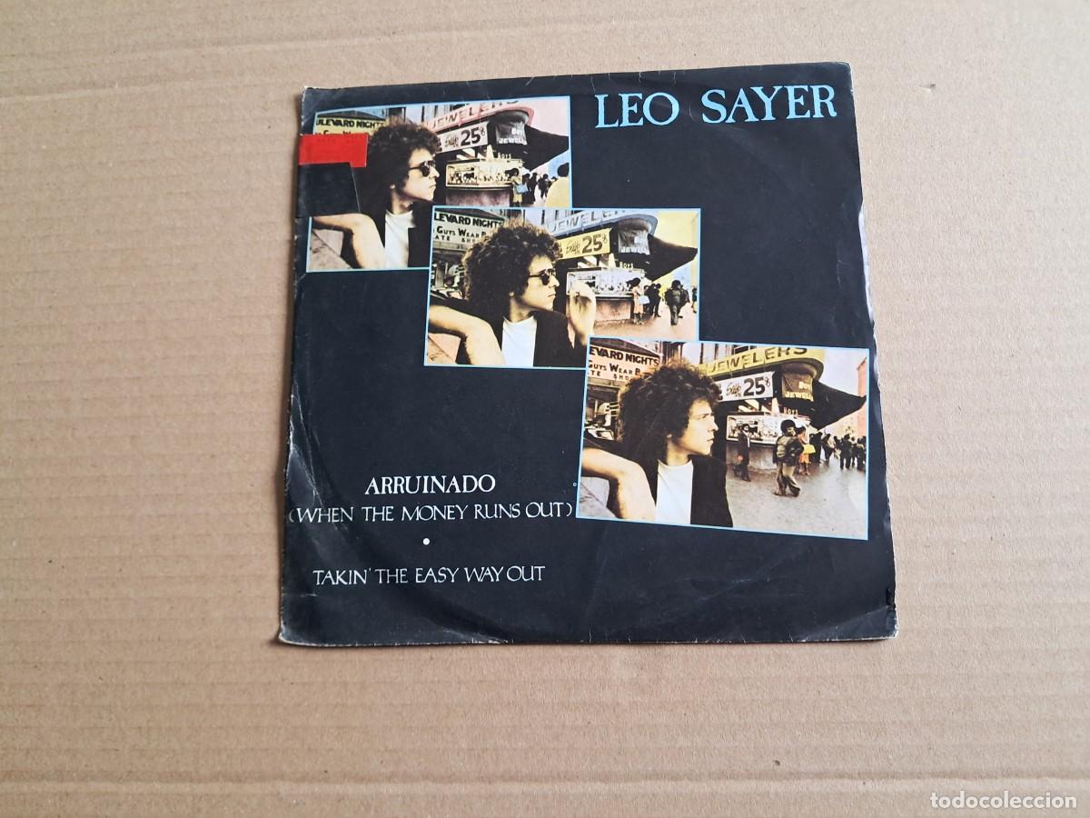 Discos de vinilo: LEO SAYER - ARRUINADO SINGLE 1979 EDICION ESPA&Ntilde;OLA