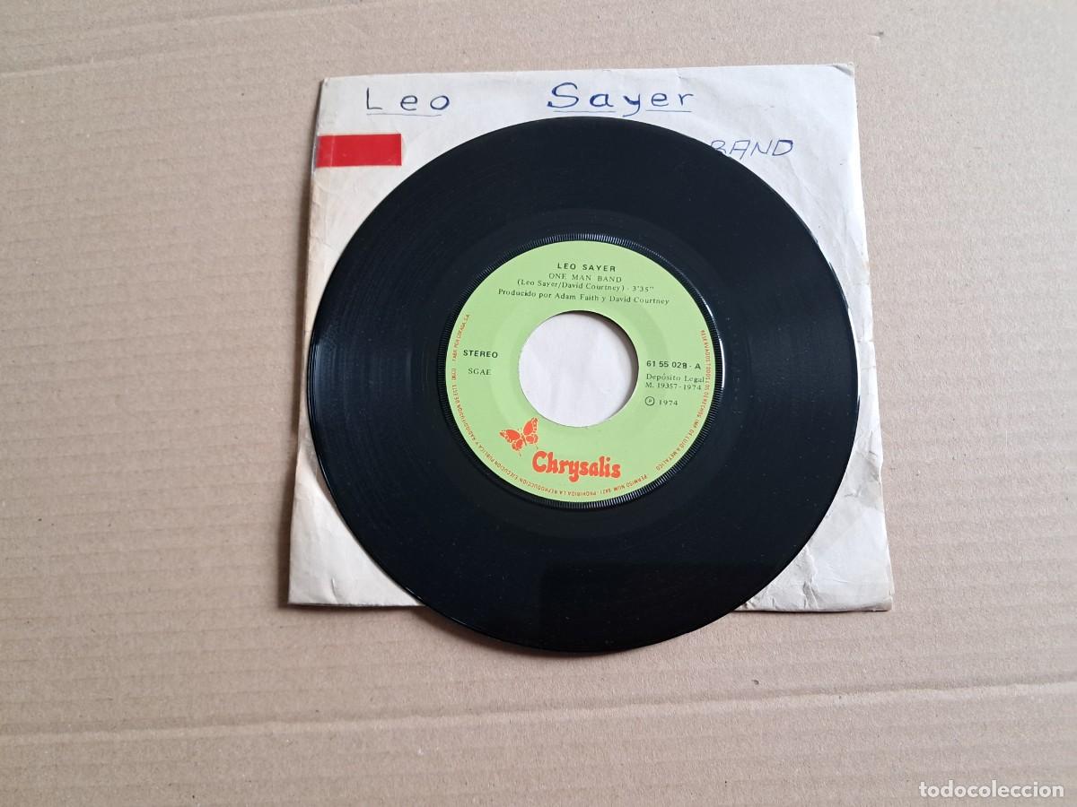 Discos de vinilo: LEO SAYER - ONE MAN BAND SINGLE 1974 EDICION ESPA&Ntilde;OLA