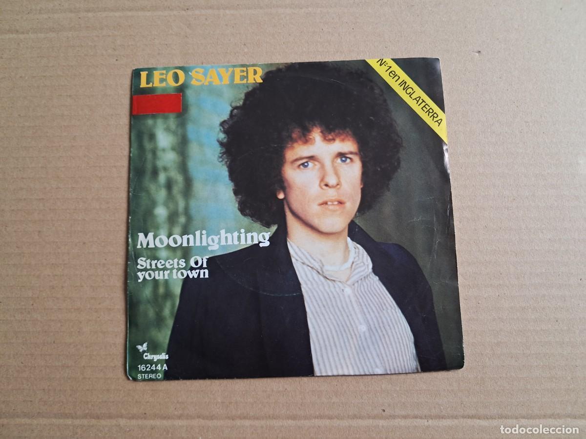 Discos de vinilo: LEO SAYER - MOONLIGHTING SINGLE 1973 EDICION ESPA&Ntilde;OLA