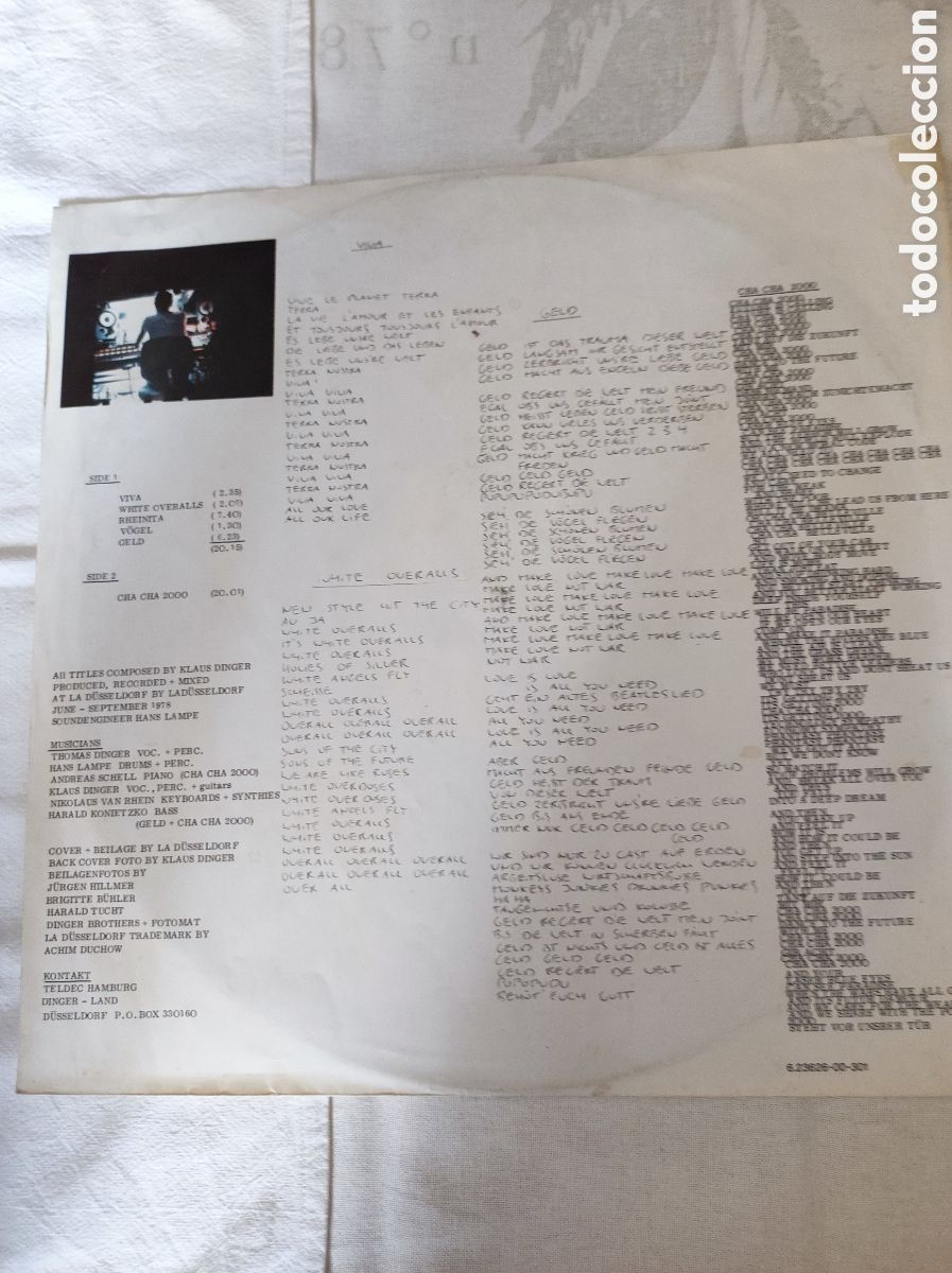 Discos de vinilo: LA D&Uuml;SSELDORF - VIVA - Foto 4