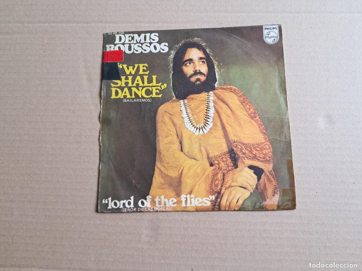Discos de vinilo: DEMIS ROUSSOS - WE SHALL DANCE SINGLE 1971 EDICION ESPA&Ntilde;OLA
