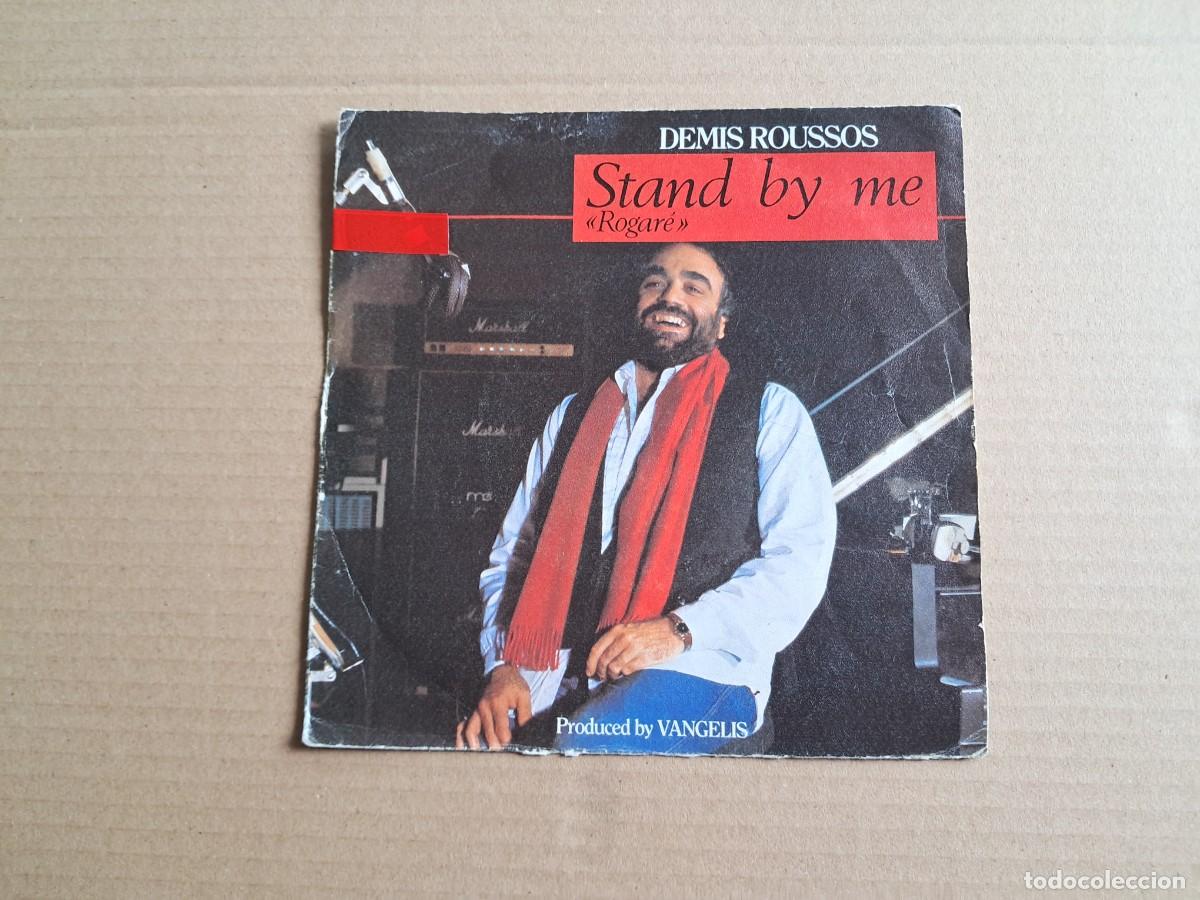 Discos de vinilo: DEMIS ROUSSOS - STAND BY ME SINGLE 1984 EDICION ESPA&Ntilde;OLA